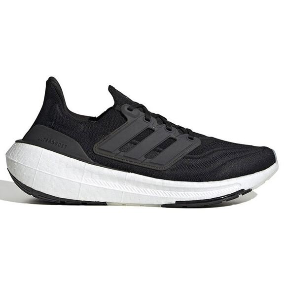 USED adidas Men’s Ultraboost Light Running Shoes , Black/Crystal White 11 - Picture 1 of 5